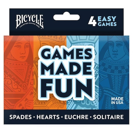 Bicycle 4 Card Game Pack JKR10031926